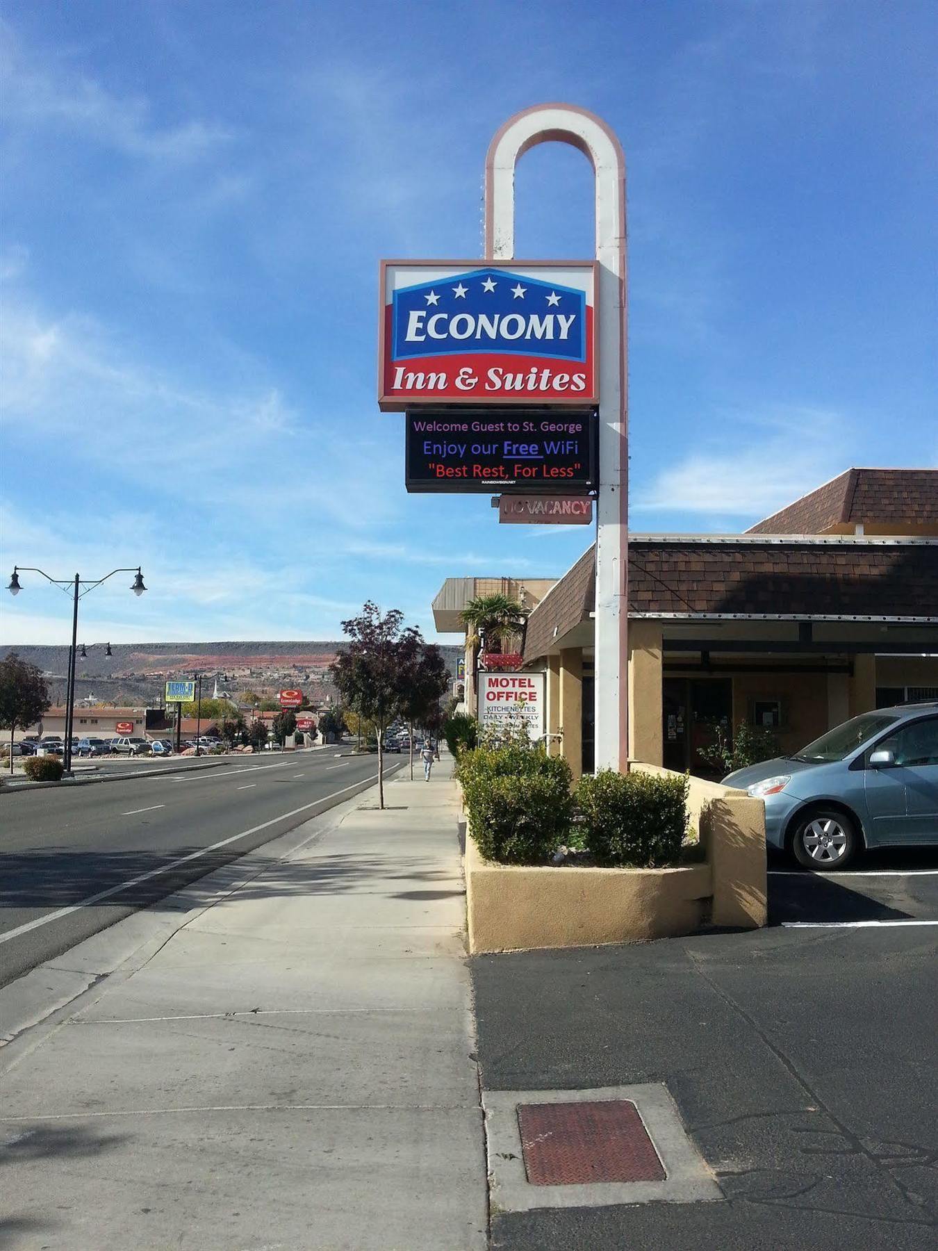 Economy Inn & Suites St. George Exterior foto